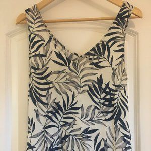 Ichi Size 38 Blue and white top